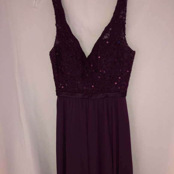 Deep purple prom dress - Picture 2 of 5